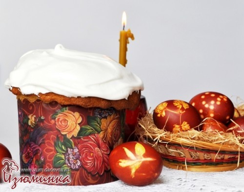 вкусный пасхальный кулич