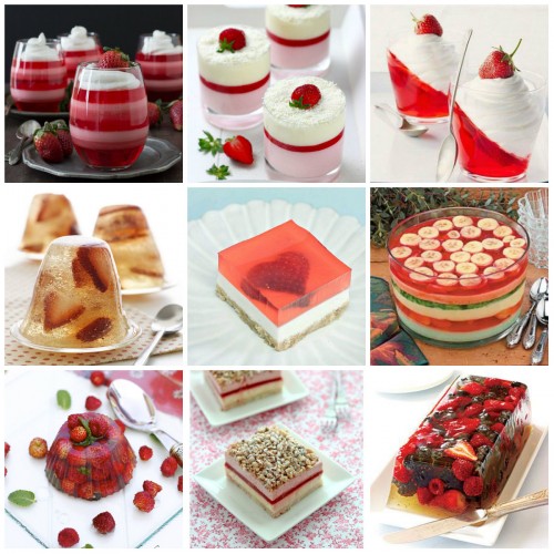 клубничное желе рецепты