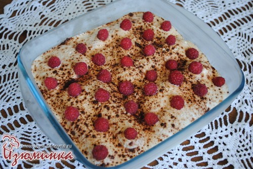 малиновый десерт малиновый десерт