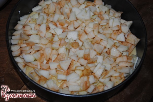 песочный яблочный пирог