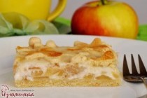 Как приготовить яблочный пирог со сметанной заливкой