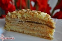 Рецепт домашнего торта "Наполеон"