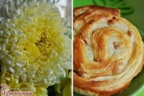 Булочки-улитки - рецепт с заварным кремом