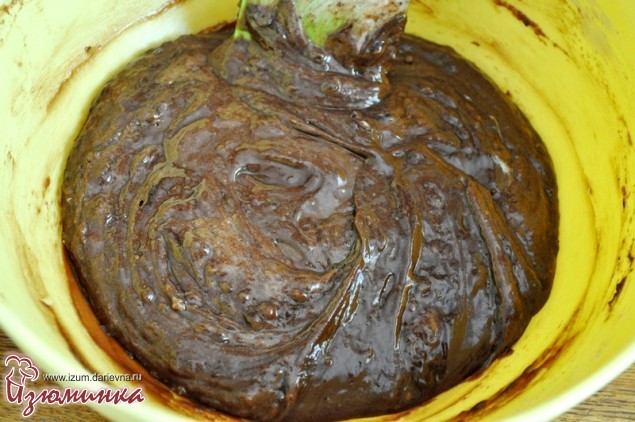 брауни с творогом и вишней