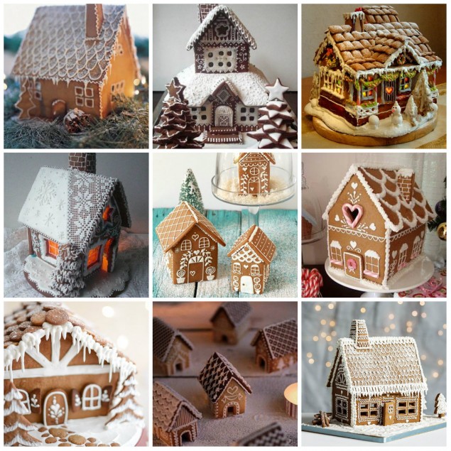 новогодний пряничный домик