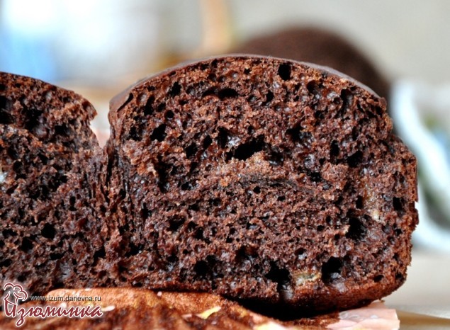 шоколадные маффины с бананом шоколадные маффины с бананом