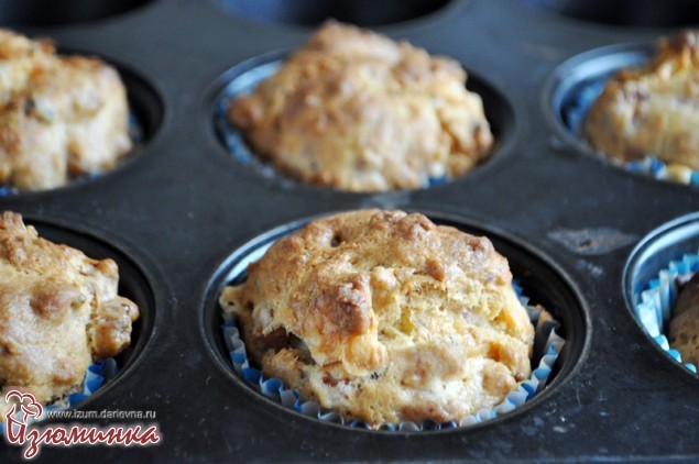 маффины с ветчиной и сыром маффины с ветчиной и сыром