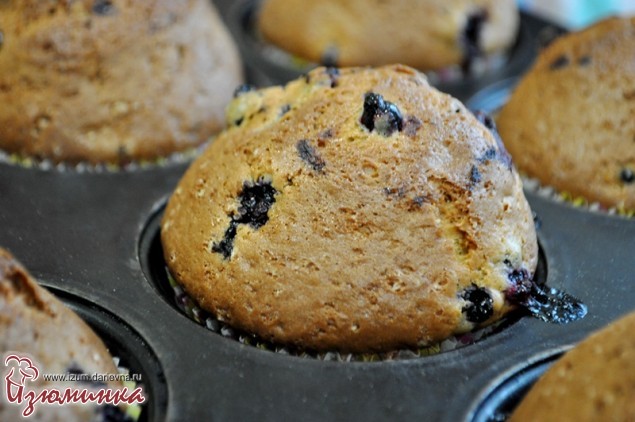 маффины со смородиной