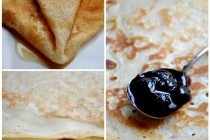 Блины на пиве. Постные блины