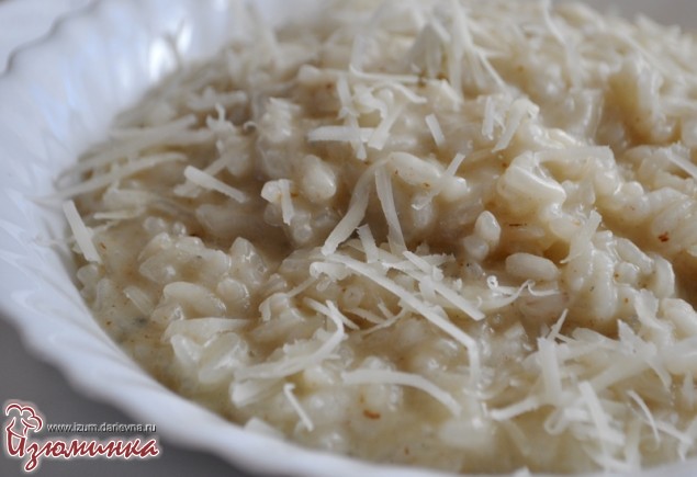 сырное ризотто