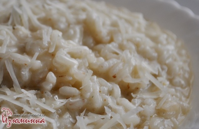 сырное ризотто