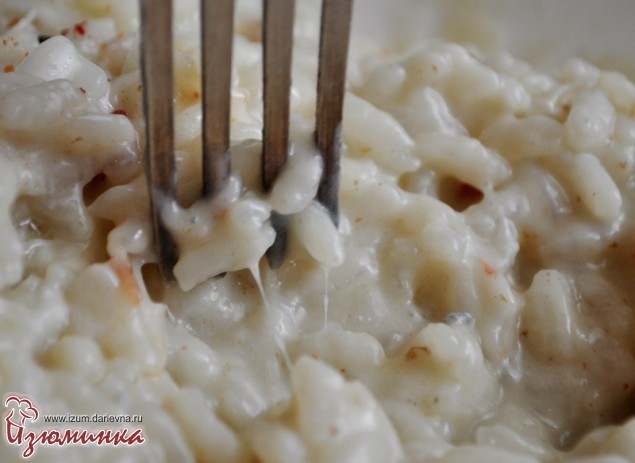 сырное ризотто