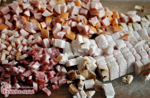 домашняя сборная мясная солянка