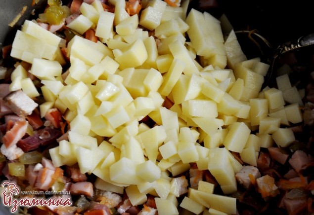 домашняя сборная мясная солянка