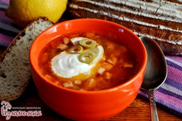 домашняя сборная мясная солянка домашняя сборная мясная солянка