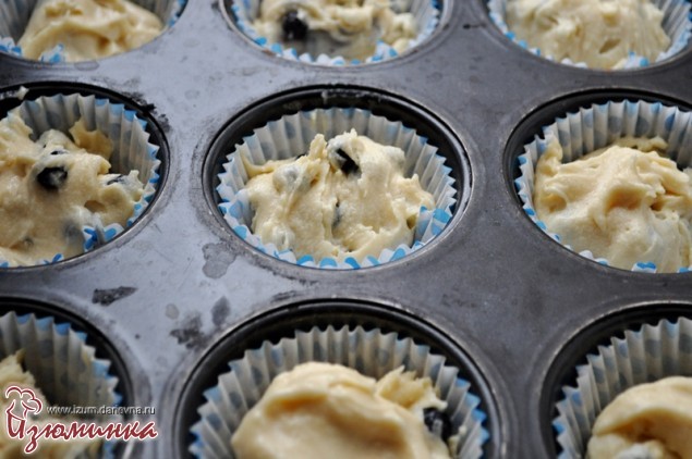 маффины с черникой маффины с черникой