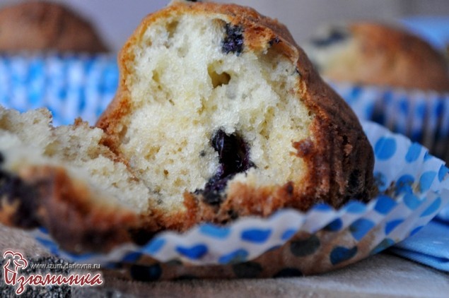 маффины с черникой маффины с черникой