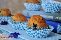 Маффины с черникой - простая домашняя выпечка