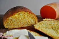 Тыквенный хлеб - рецепт домашней плетенки