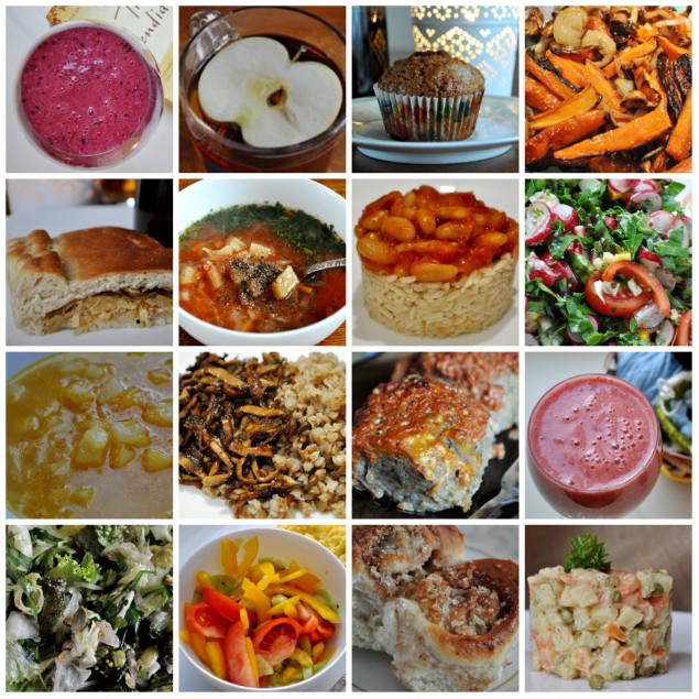 постное меню постное меню