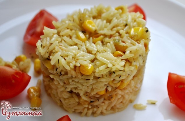 рис с кукурузой рецепт