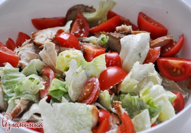 как приготовить салат цезарь