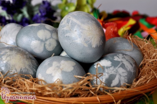 как красить яйца