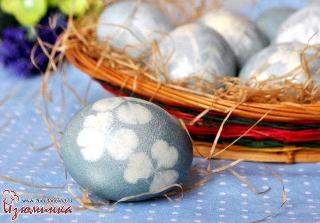 как красить яйца