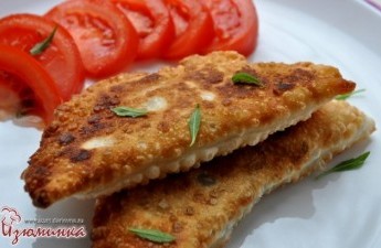 Постные чебуреки. Чебуреки с картошкой