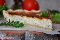 Сырный пирог - рецепт с пореем