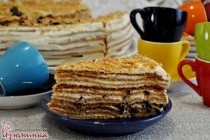 Торт "Чудо". Рецепт классического медовика