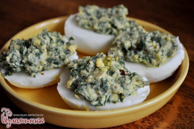 рецепт фаршированных яиц