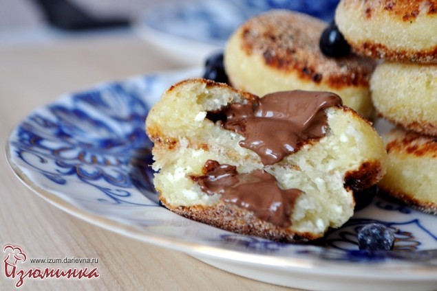 сырники с шоколадом