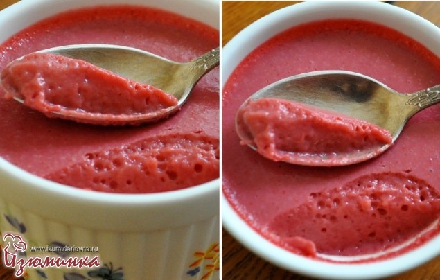 клубничный мусс