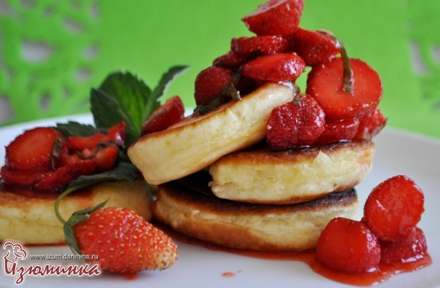 вкусные оладьи на кефире