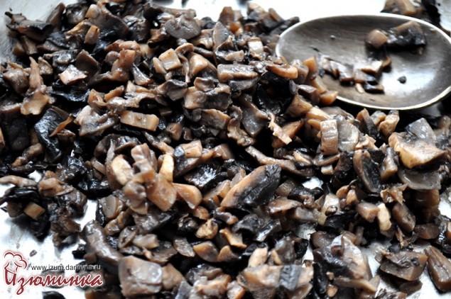 маффины с грибами и сыром