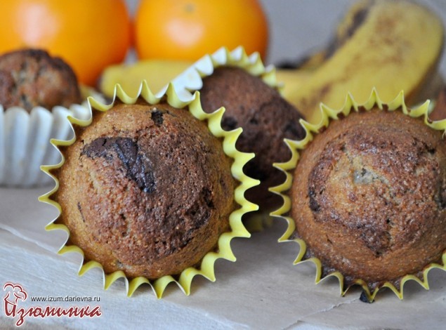 банановые маффины банановые маффины