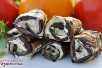 Закуска "Тещин язык" из баклажанов