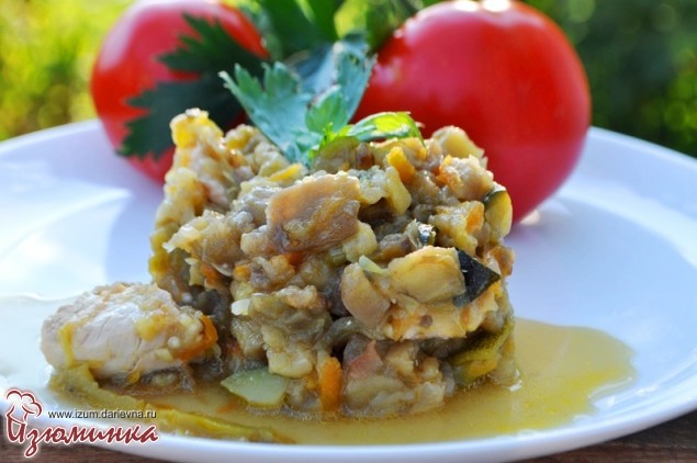 овощное рагу с мясом