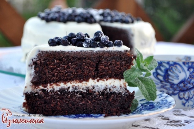 шоколадный торт в мультиварке