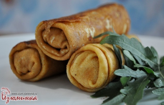 блинчики с мясом