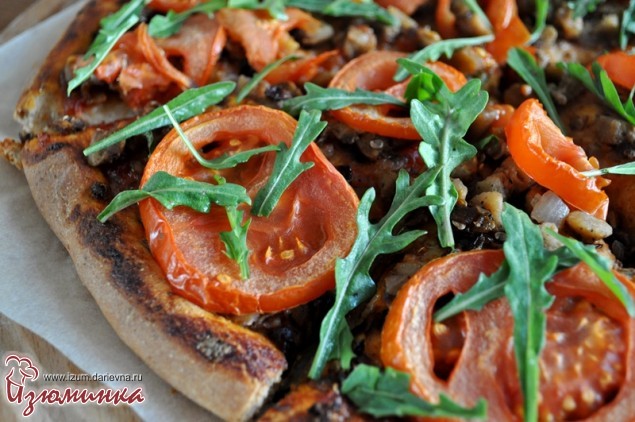 пицца с баклажанами постная пицца с баклажанами постная