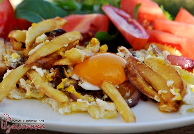 жареная картошка