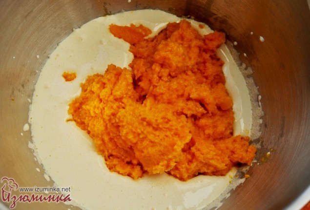 тыквенный пирог с яблоками