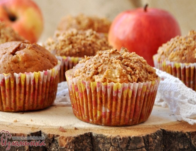 яблочные маффины