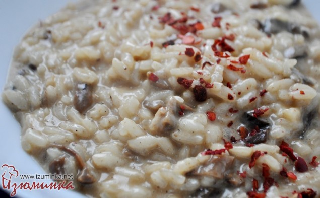 ризотто с грибами ризотто с грибами