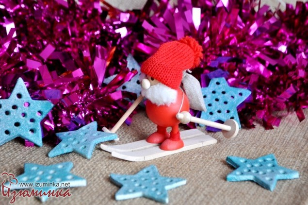 Новогодние игрушки из соленого теста