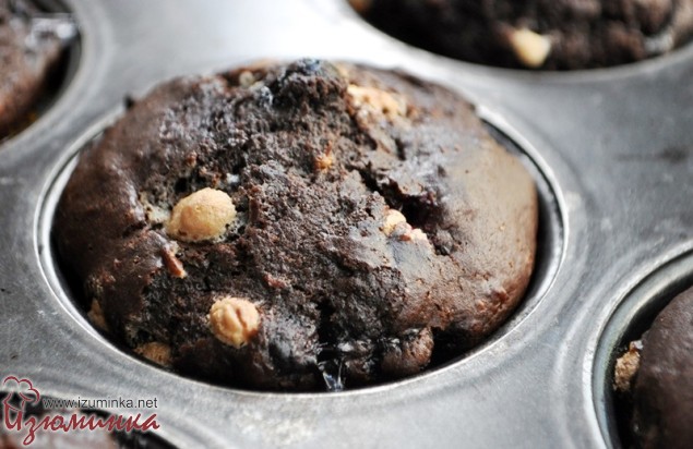 маффины со смородиной