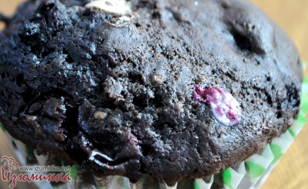 маффины со смородиной