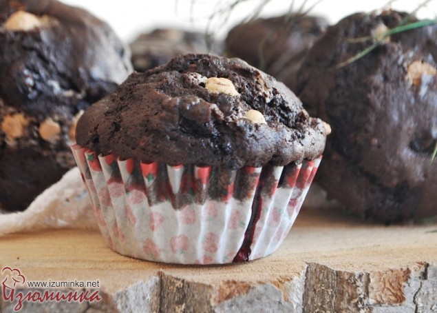 маффины со смородиной